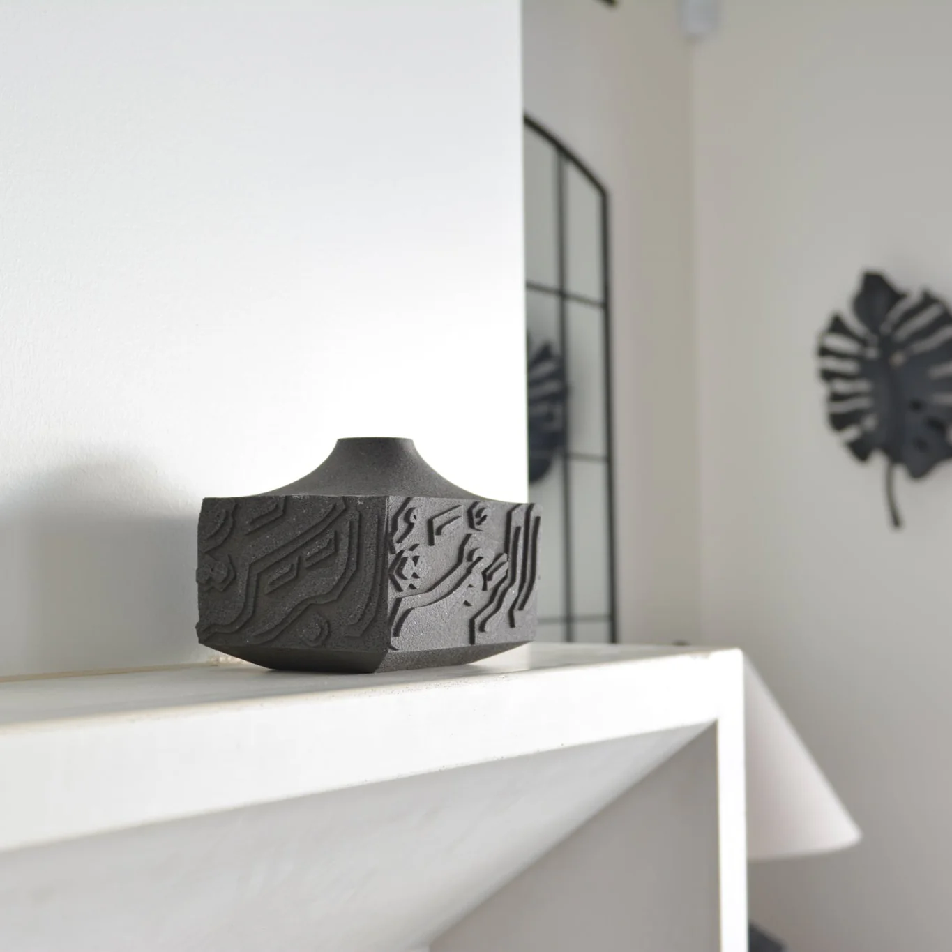 Artisan Calligraphy Base/Candle Holder - Image 4