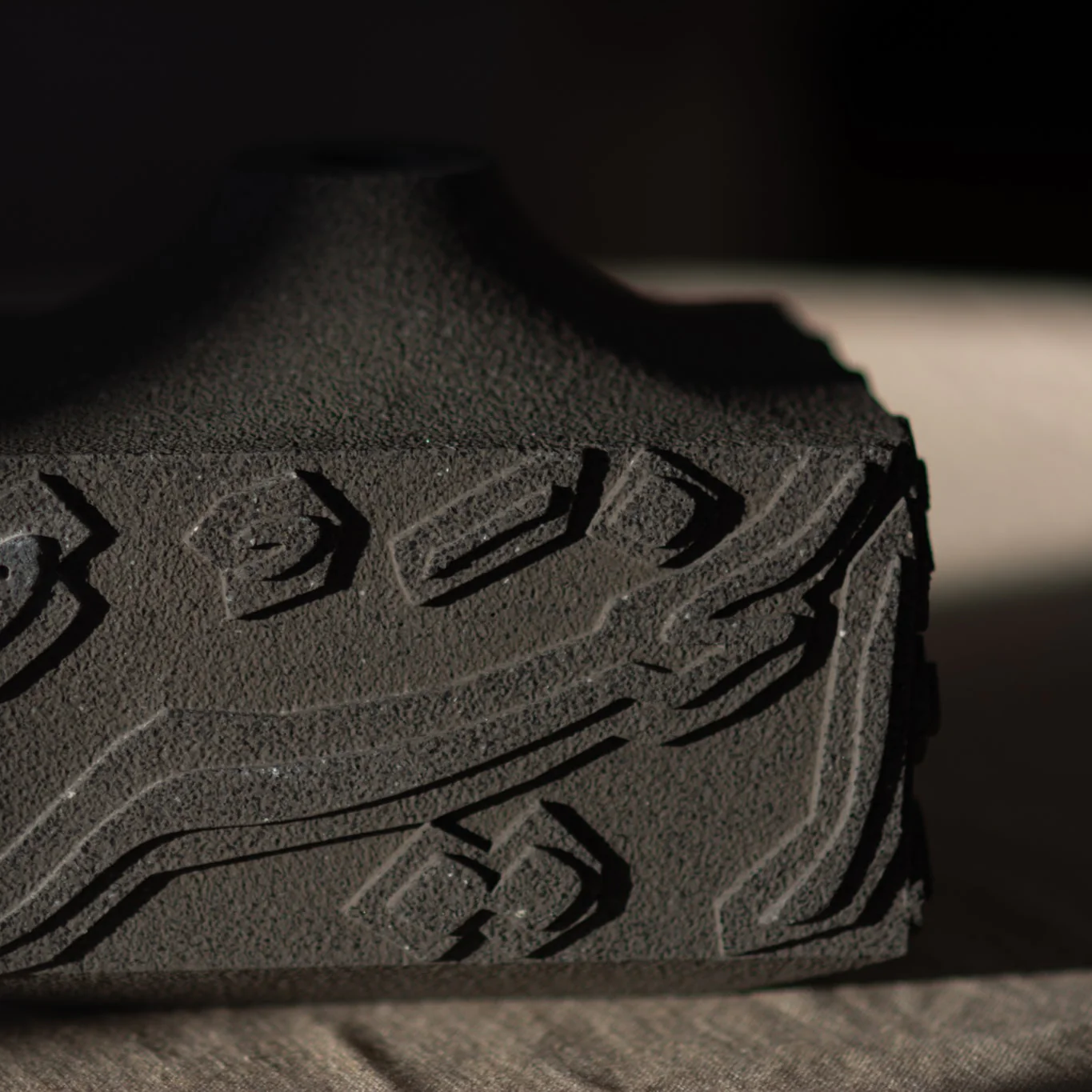 Artisan Calligraphy Base/Candle Holder - Image 7