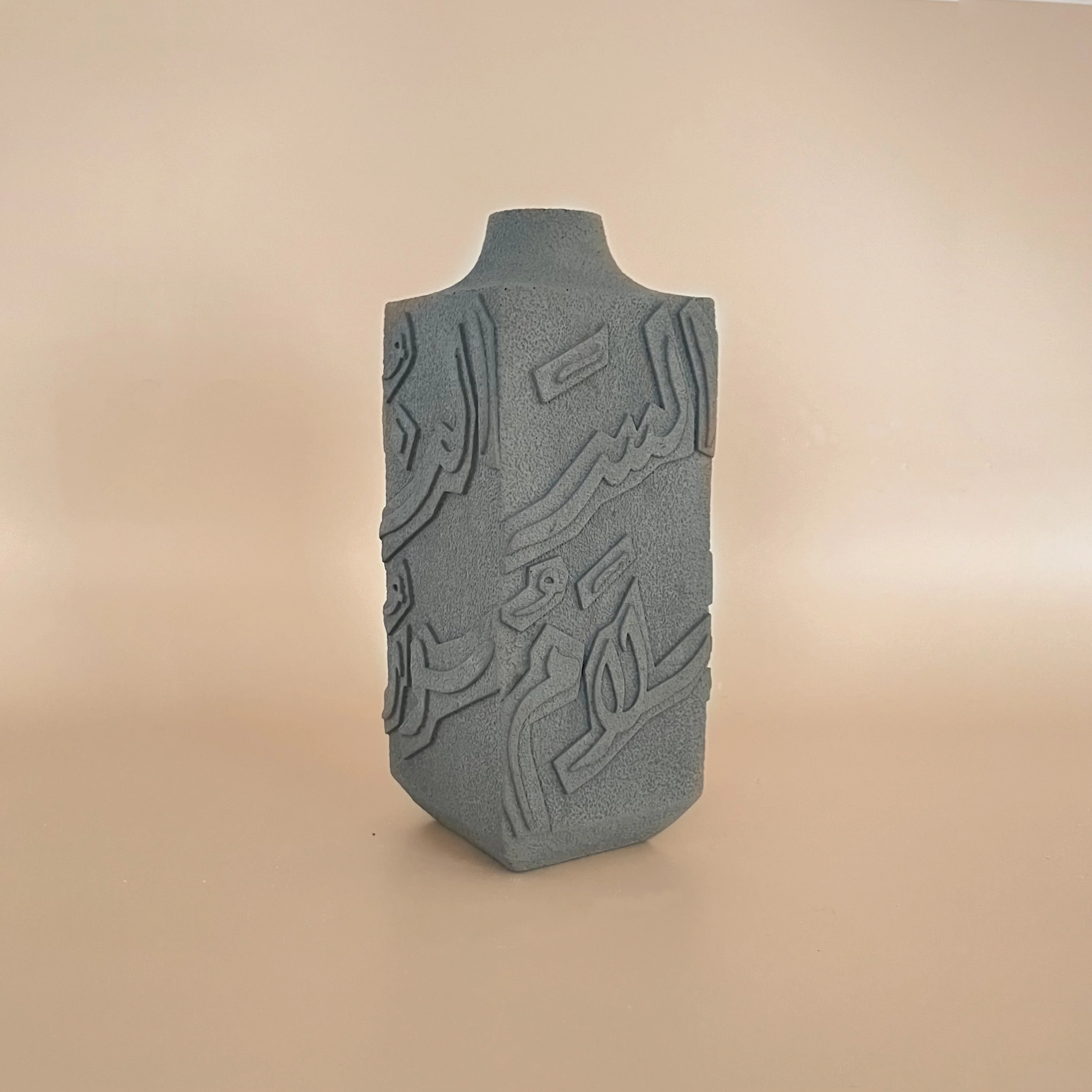 Artisan Calligraphy Vase - Image 2