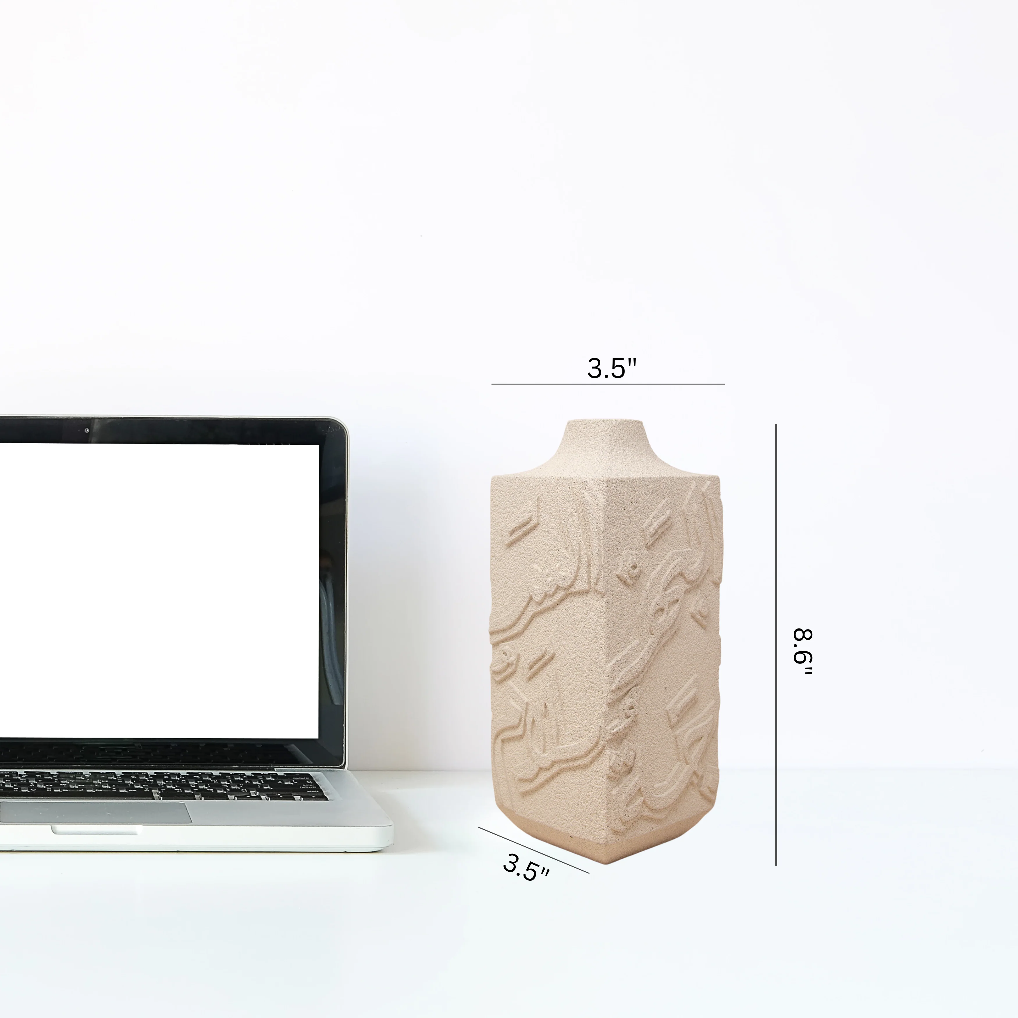 Artisan Calligraphy Vase - Image 8