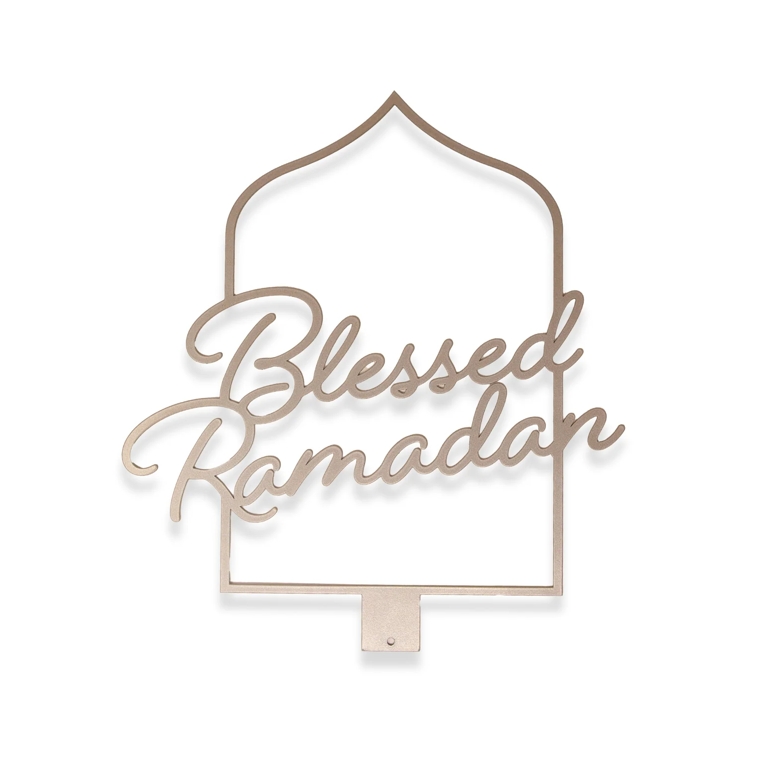 Blessed Ramadan English Calligraphy