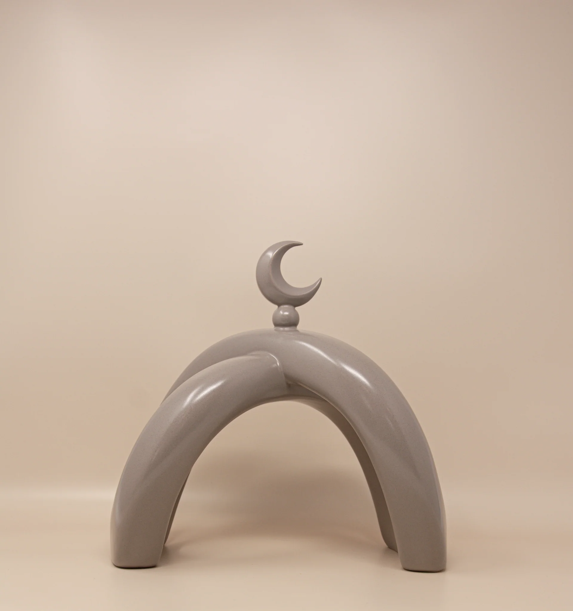 Crescent Knot Sculpture: Mocha - Image 5