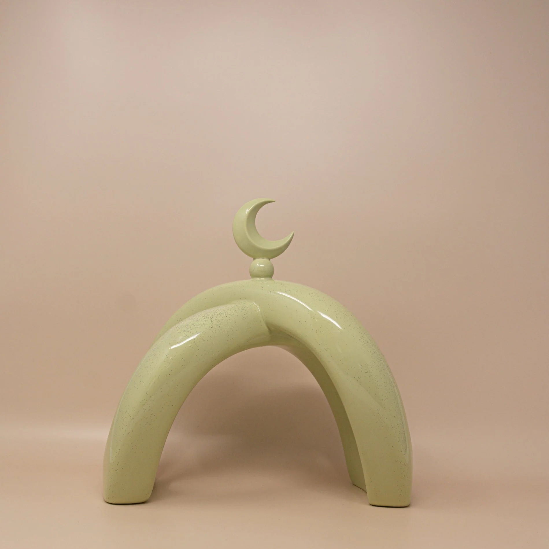 Crescent Knot Sculpture: Pistachio - Image 5