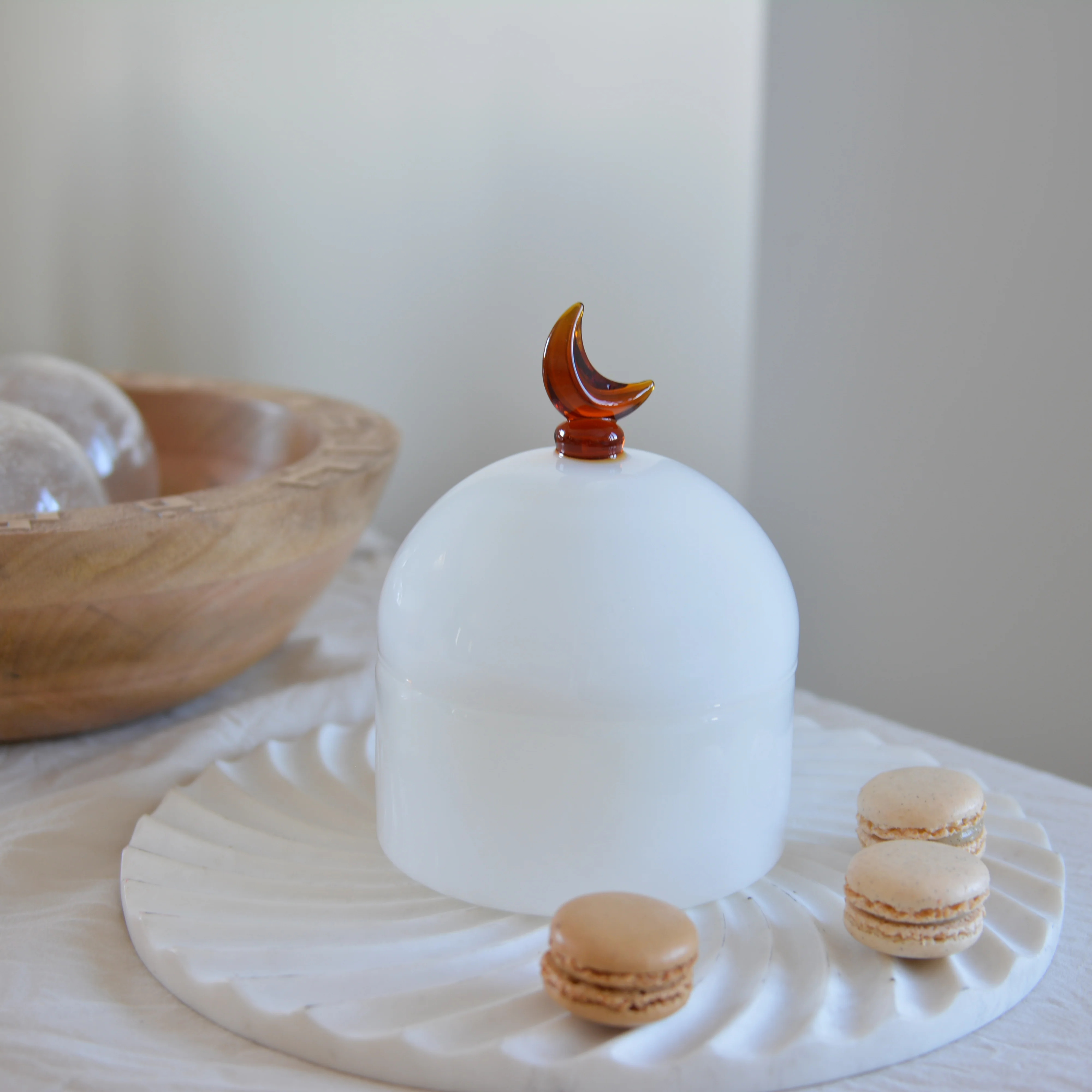 Glass Moon Dome Jar - Fullmoon - Image 2