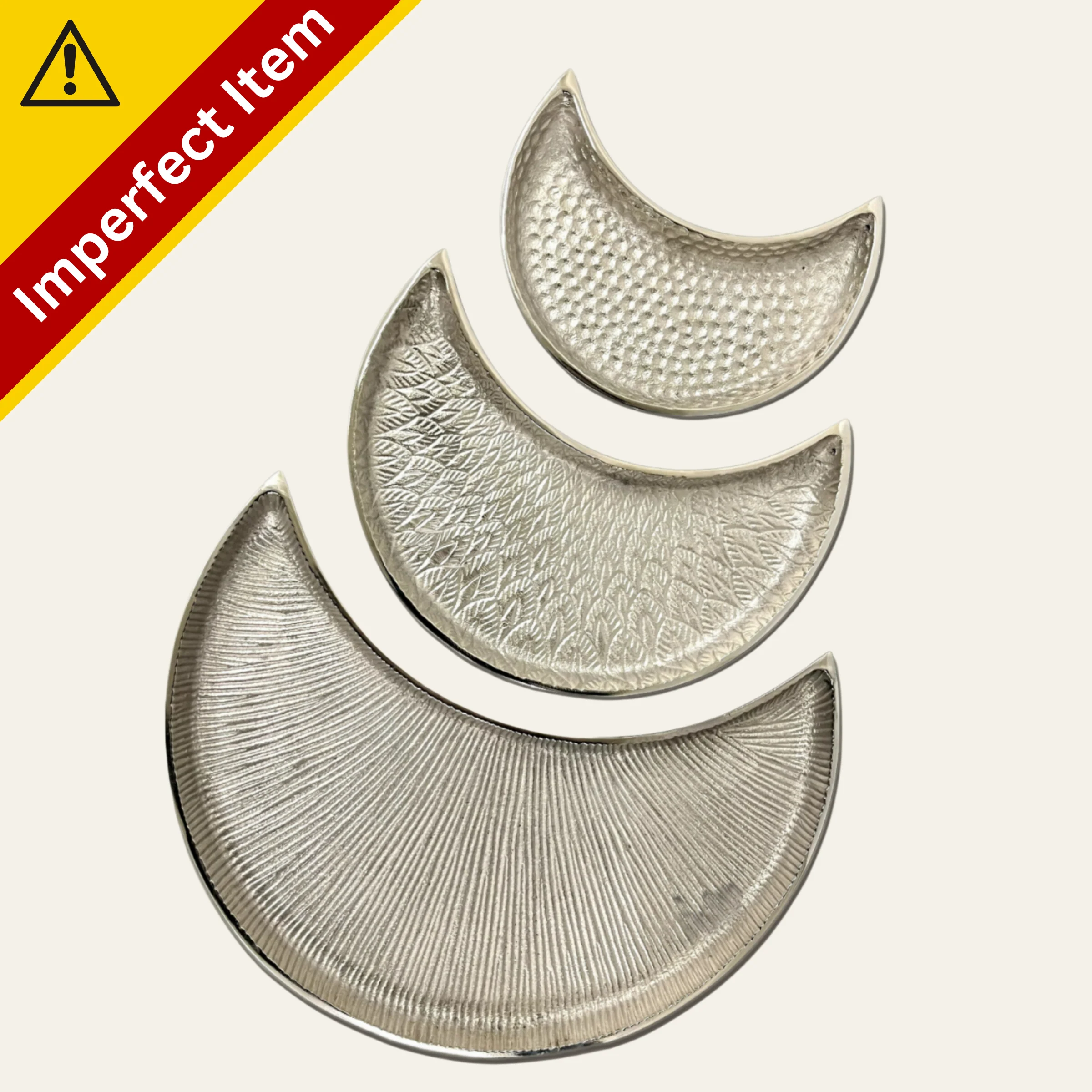 Imperfect Item: Textured Moonlight Platter