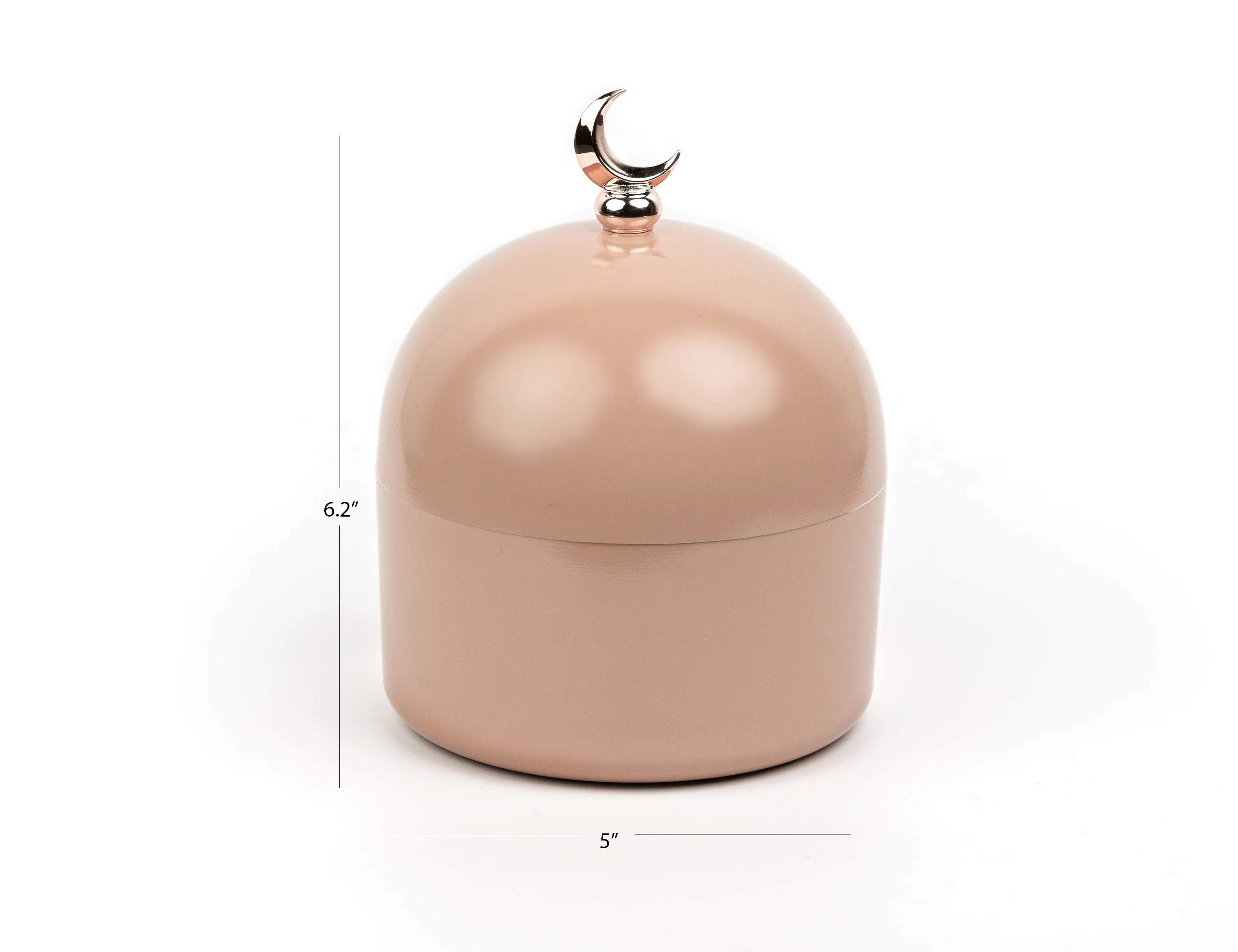 Moon Dome Jar - Terracotta Rose - Image 3