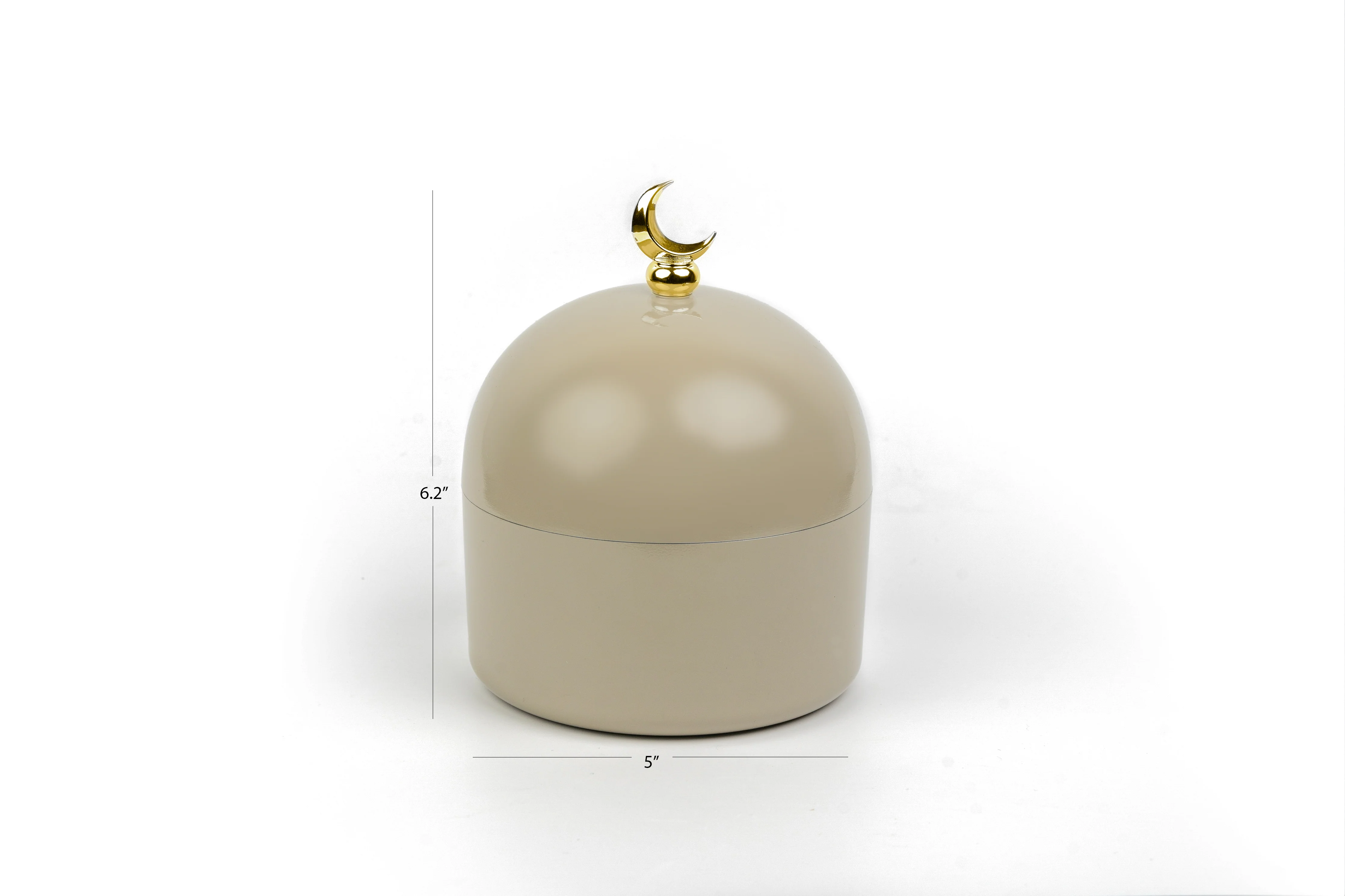 Moon Dome Jar - Toasty Taupe - Image 3
