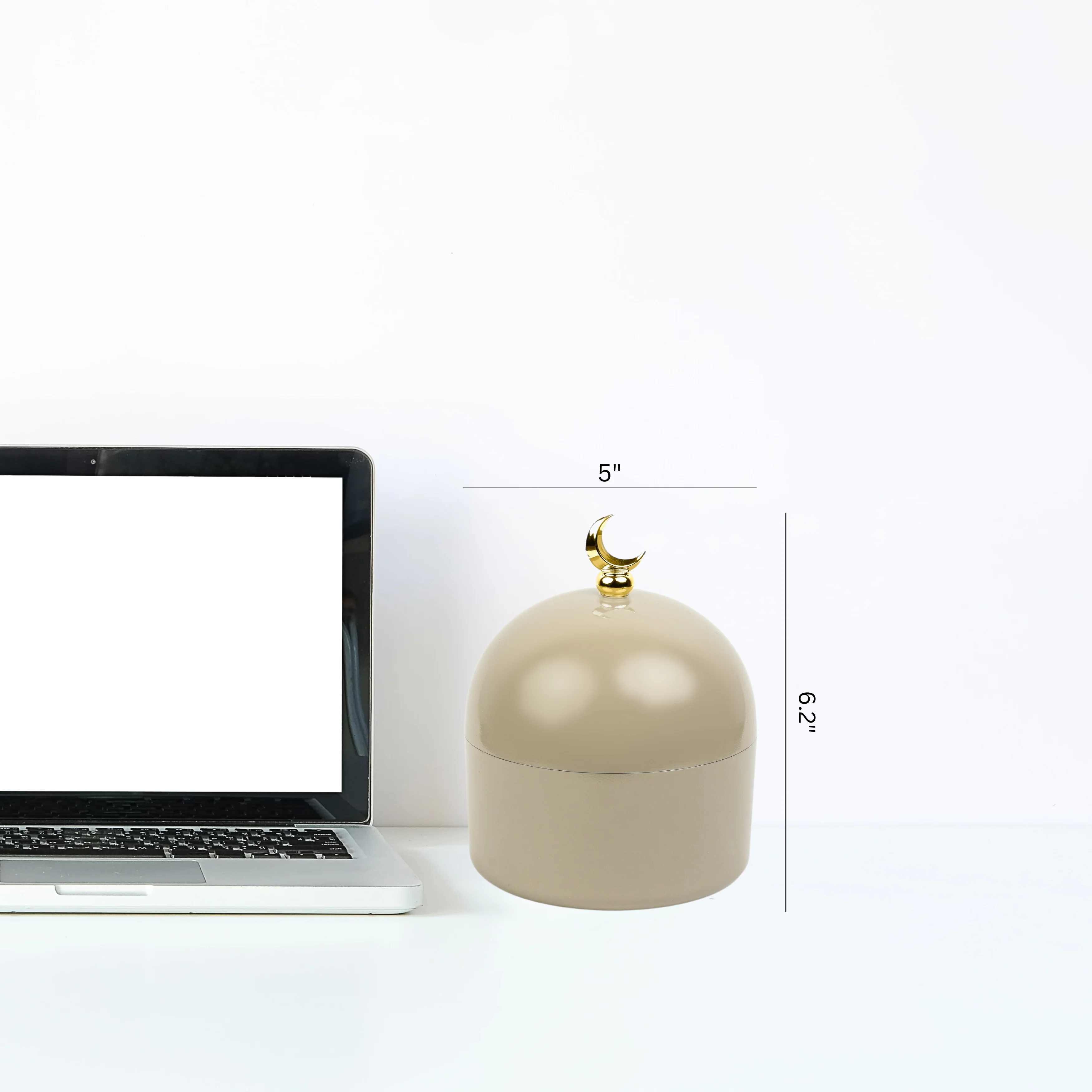 Moon Dome Jar - Toasty Taupe - Image 7